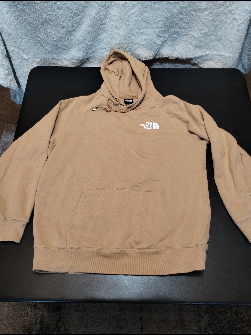 The North Face Women's Hooded Pullover Sweatshirt - Tan Sz Large